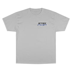 Intense Feelings - Navy Print Unisex Champion T-Shirt