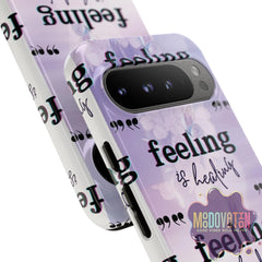 Feeling Is Healing Phone Case - Lilac - MOODOVATION