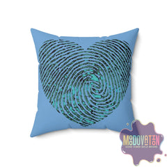 Feeling Is Healing Faux Suede Square Pillow - MOODOVATION