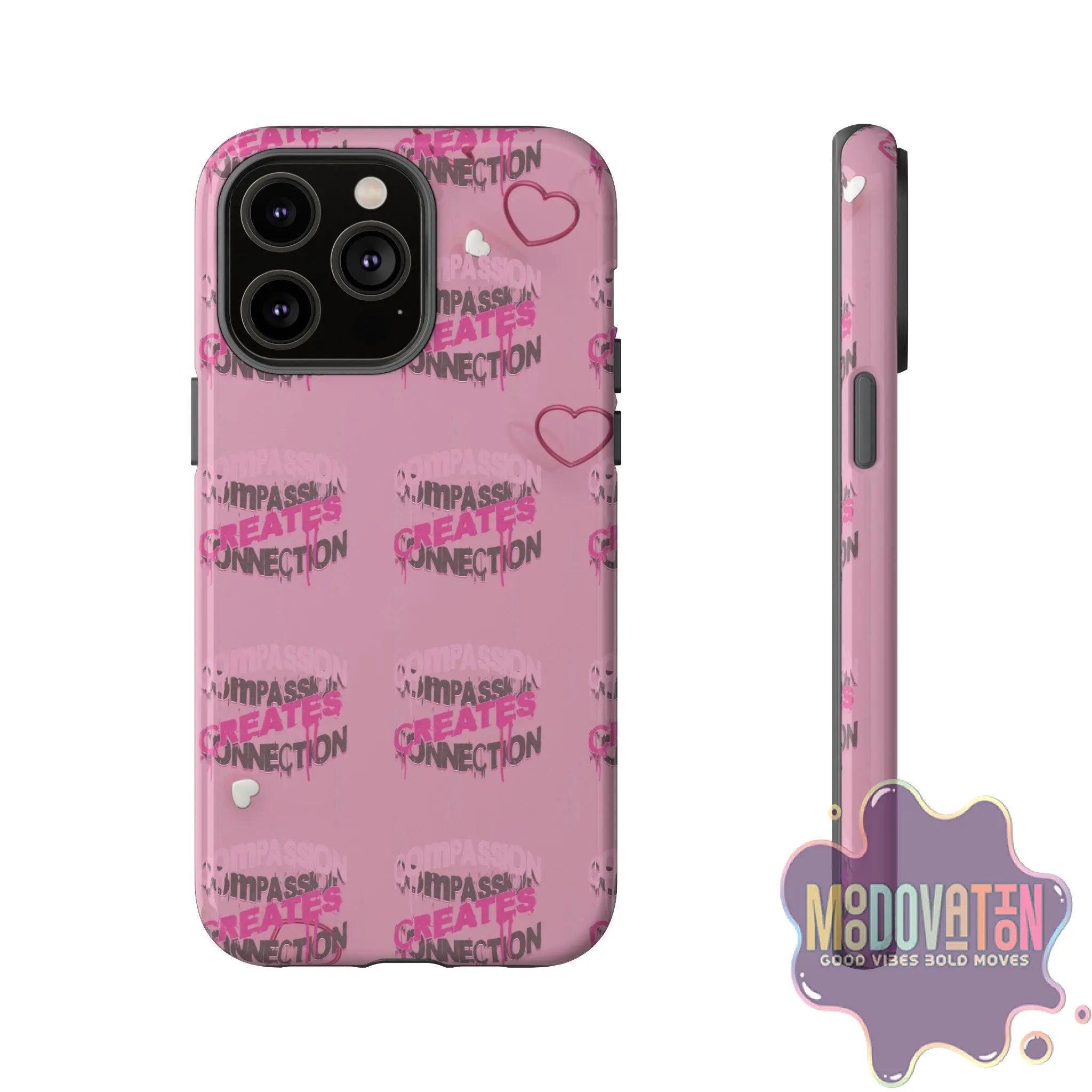 Compassion Creates Connection Phone Case - MOODOVATION