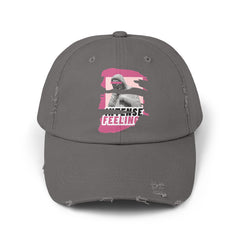 Intense Feelings - Pink Print Vintage Distressed Hat