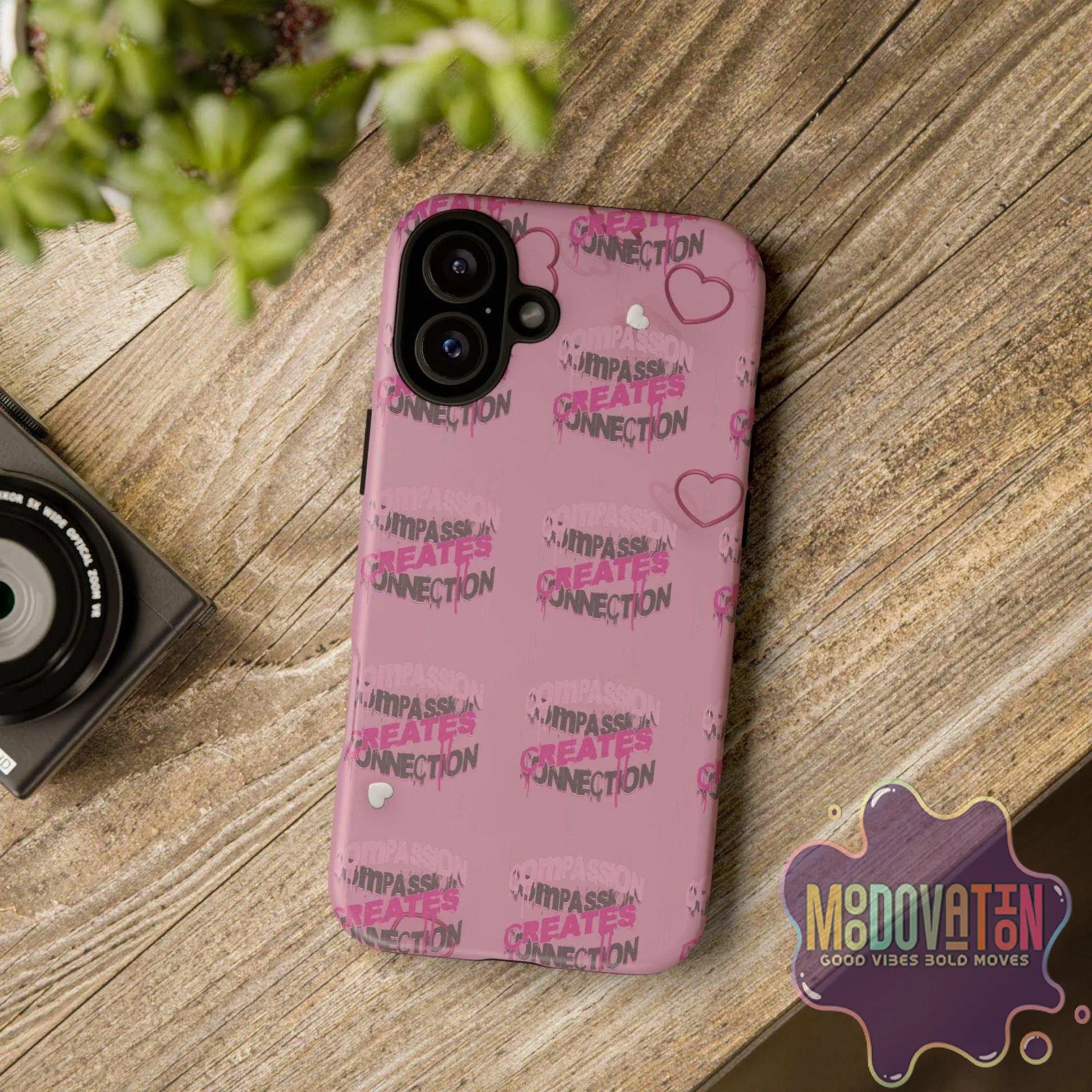 Compassion Creates Connection Phone Case - MOODOVATION