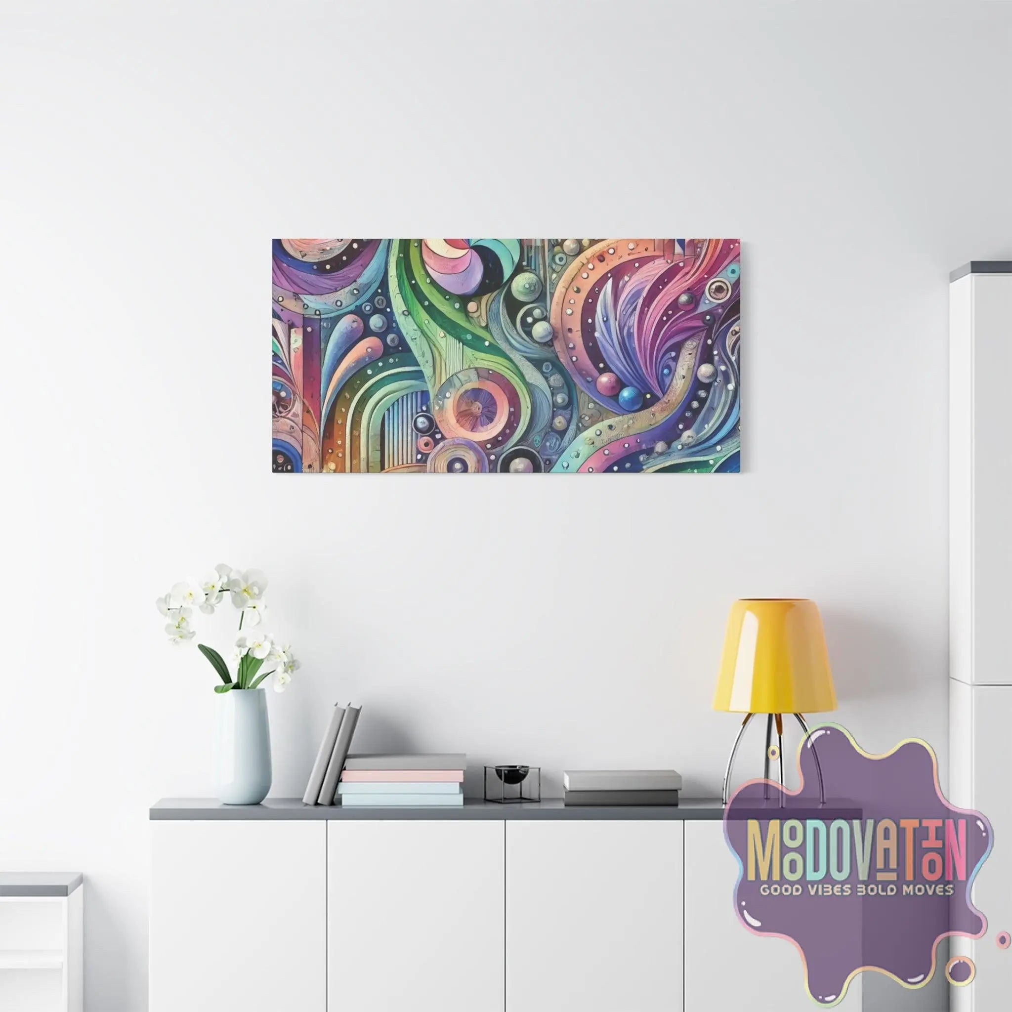 Astral Rhapsody Matte Canvas - MOODOVATION