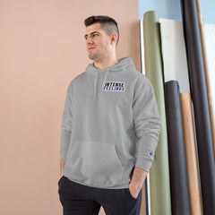 Intense Feelings Champion Unisex Hoodie - Navy Print