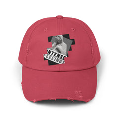Intense Feelings - Grey Print Vintage Distressed Hat