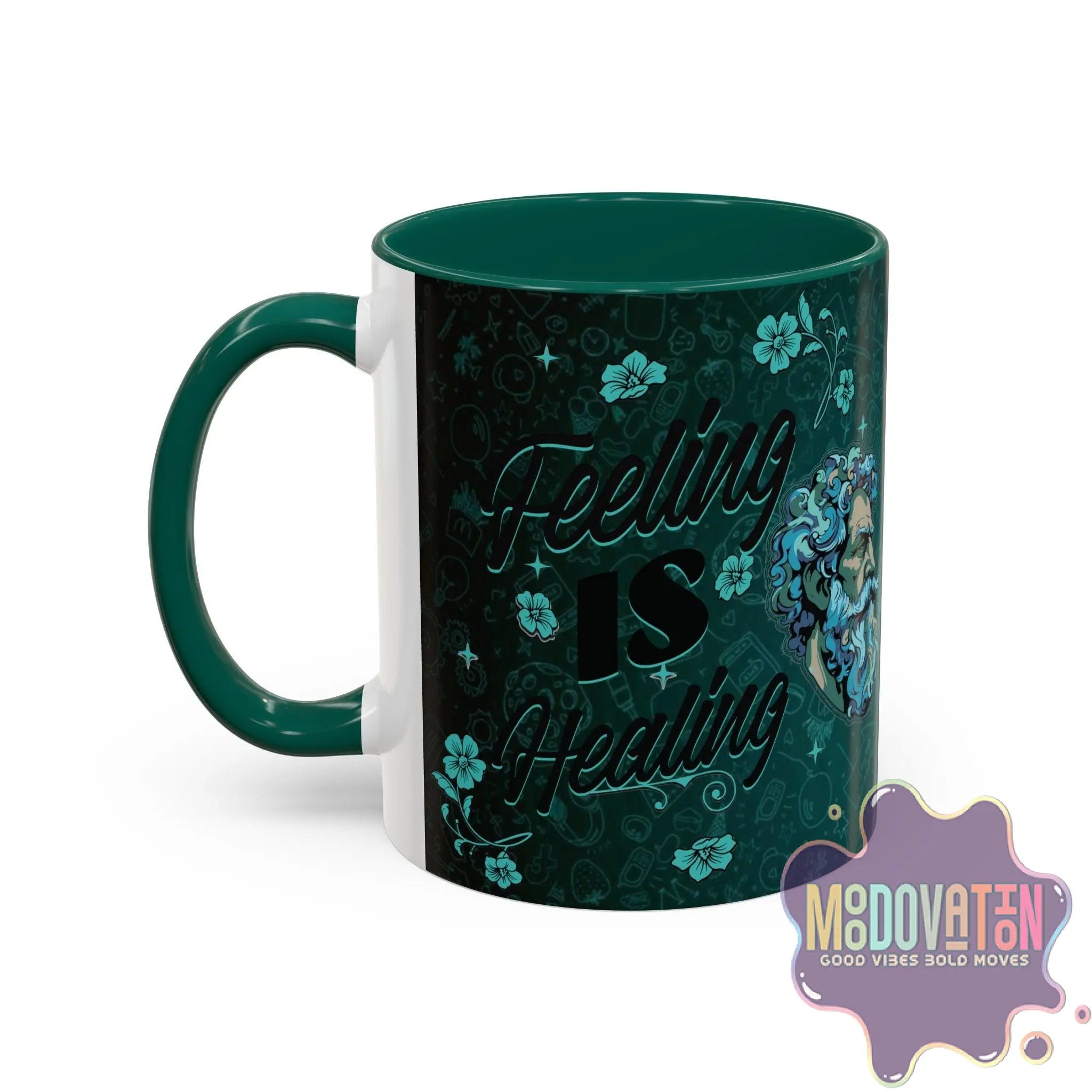 Feeling Is Healing Coffee Mug (11oz, 15oz) - MOODOVATION