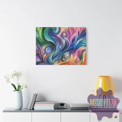Ethereal Flow Matte Canvas - MOODOVATION