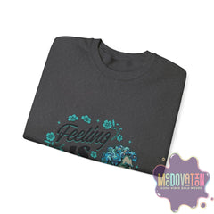 Feeling Is Healing Unisex Heavy Blend Crewneck Sweatshirt - MOODOVATION