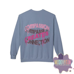 Self-Compassion Unisex Midweight Crewneck Sweatshirt - MOODOVATION