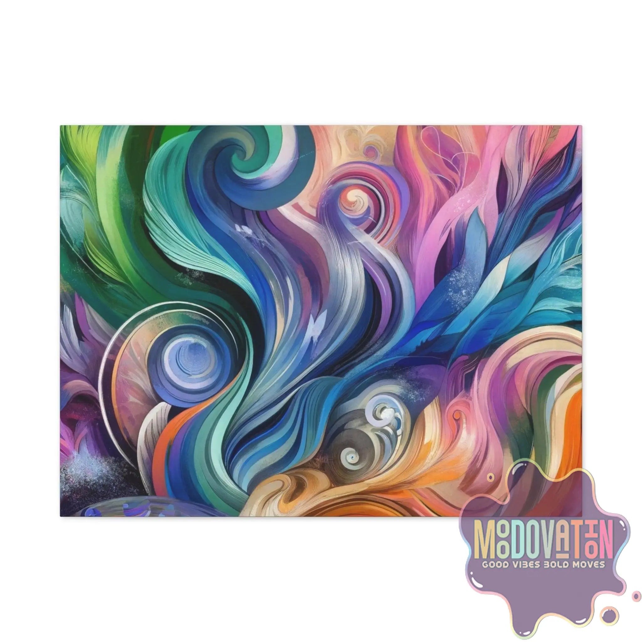 Ethereal Flow Matte Canvas - MOODOVATION