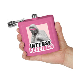 Intense Feelings Stainless Steel Flask - 6oz