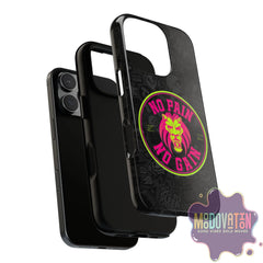 No Pain No Gain Phone Case - Black - MOODOVATION