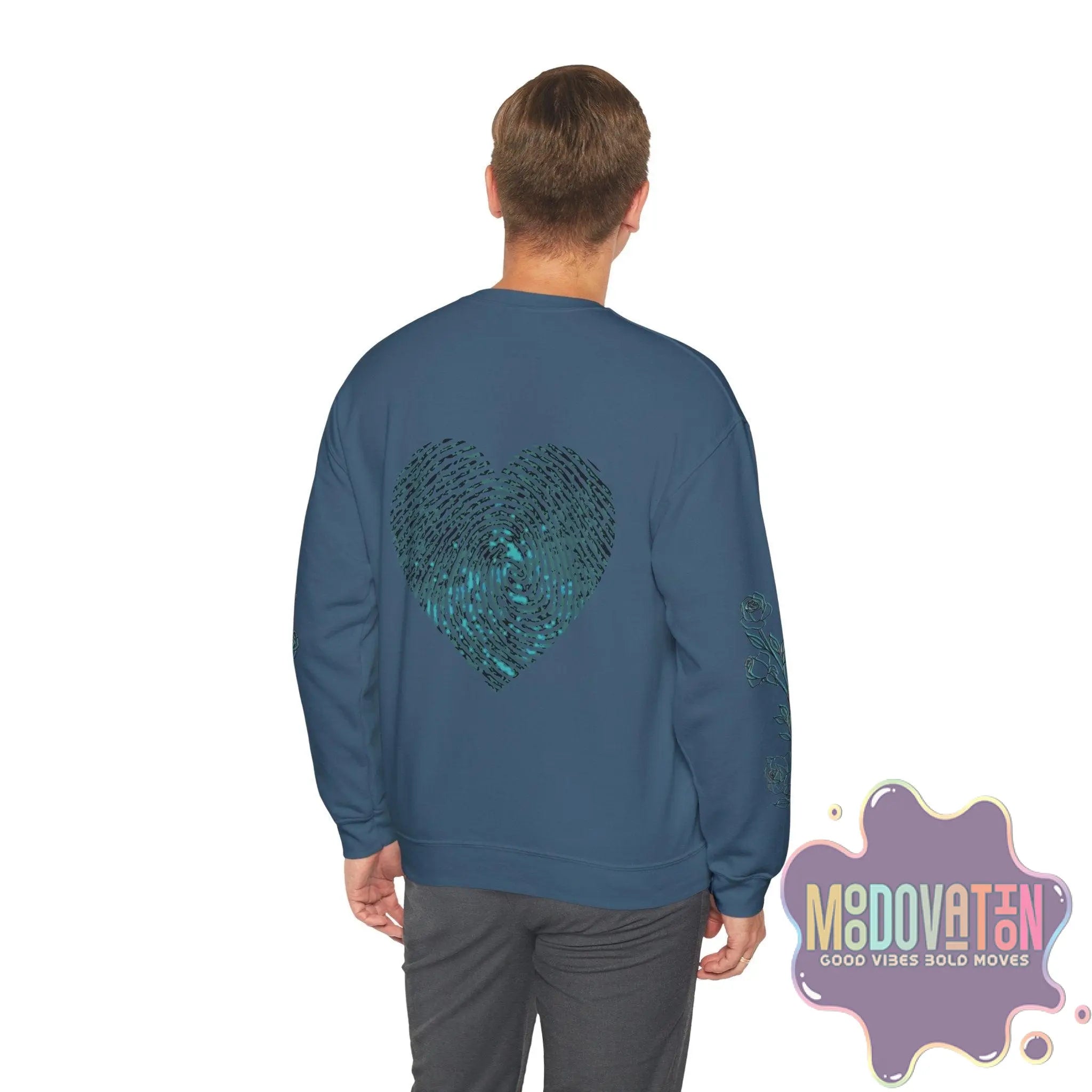 Feeling Is Healing Unisex Heavy Blend Crewneck Sweatshirt - MOODOVATION