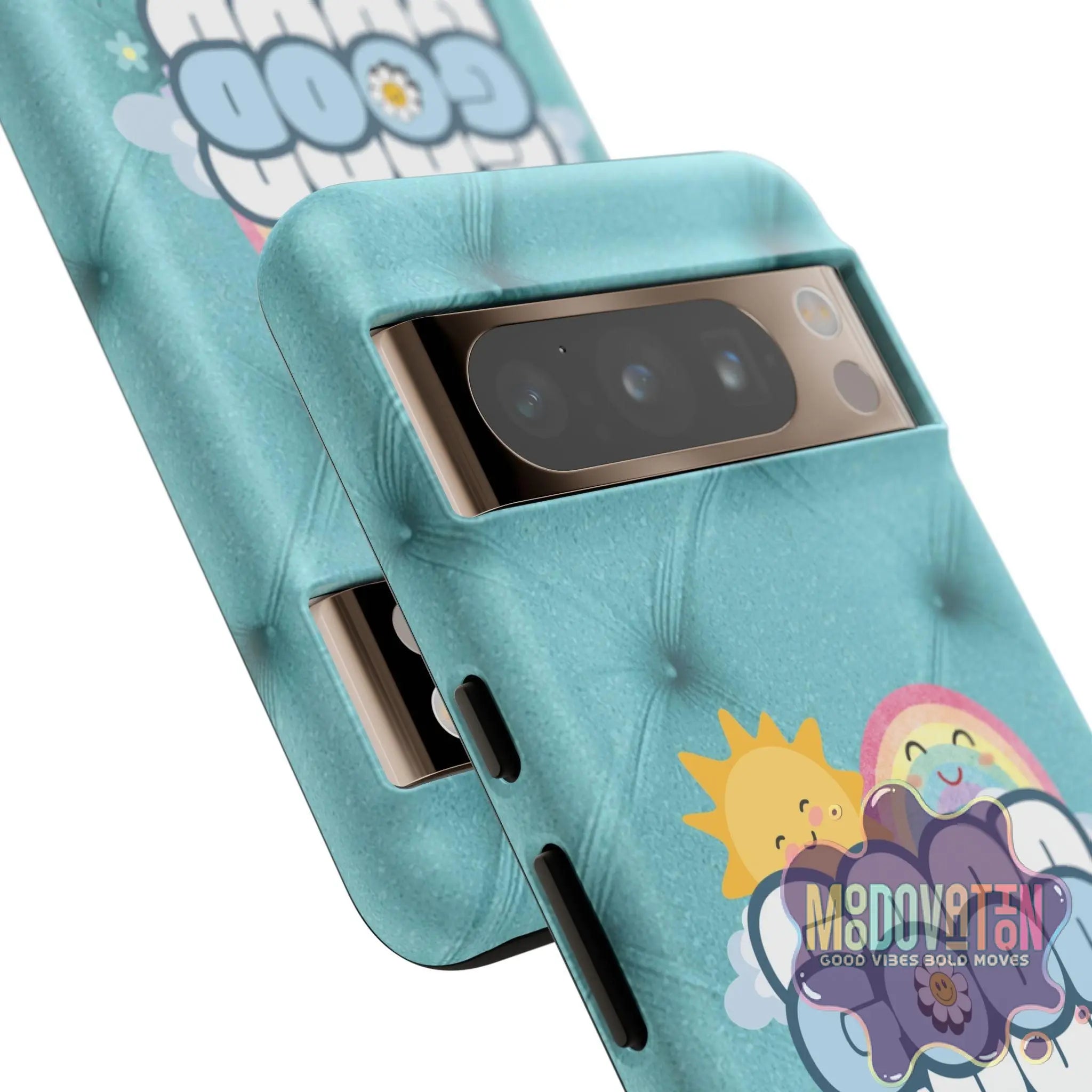 Good Things Phone Case - Teal - MOODOVATION