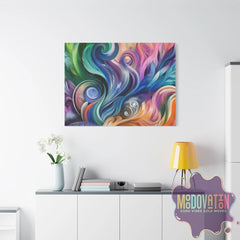 Ethereal Flow Matte Canvas - MOODOVATION