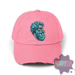 Marcus Aurelius Stoic - Unisex Distressed Vintage Hat - MOODOVATION