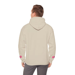Pink Ribbon Awareness Hoodie, Unisex Sweatshirt for Fundraising, Breast Cancer Awareness Month, Inspirational Gift, Cozy Jumpsuit
