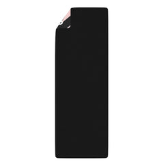Intense Feelings – Black/Rose Pink Premium Rubber Yoga Mat