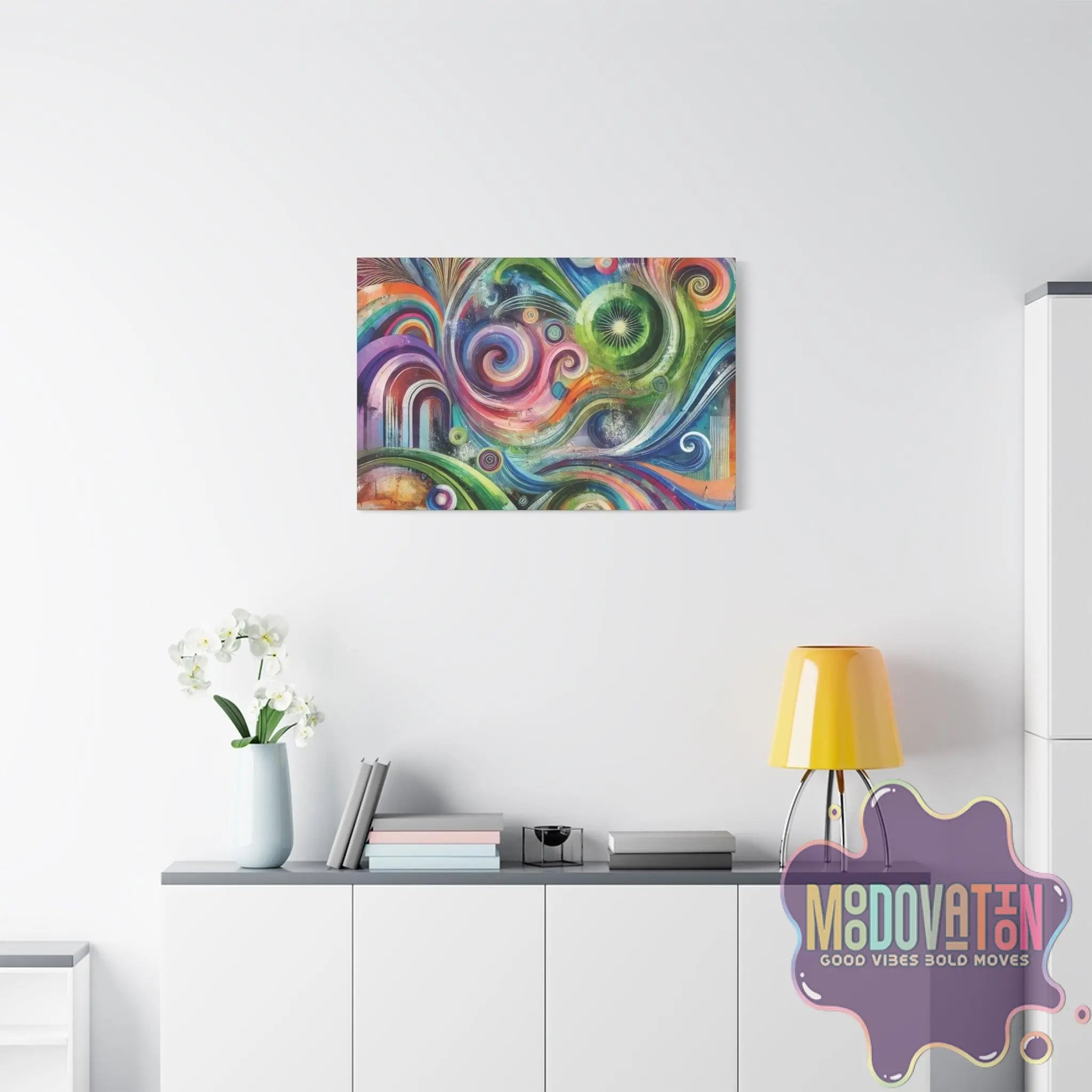 Galactic Radiance Matte Canvas - MOODOVATION