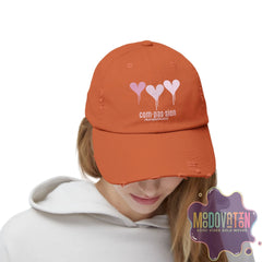 Compassion - Unisex Distressed Vintage Hat - MOODOVATION