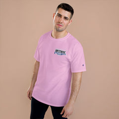 Intense Feelings - Navy Print Unisex Champion T-Shirt
