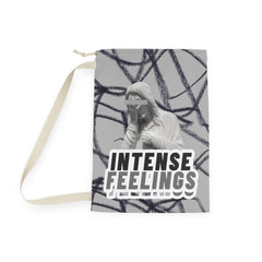 Intense Feelings - Grey Laundry Bag