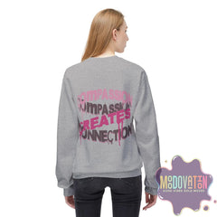Self-Compassion Unisex Midweight Crewneck Sweatshirt - MOODOVATION