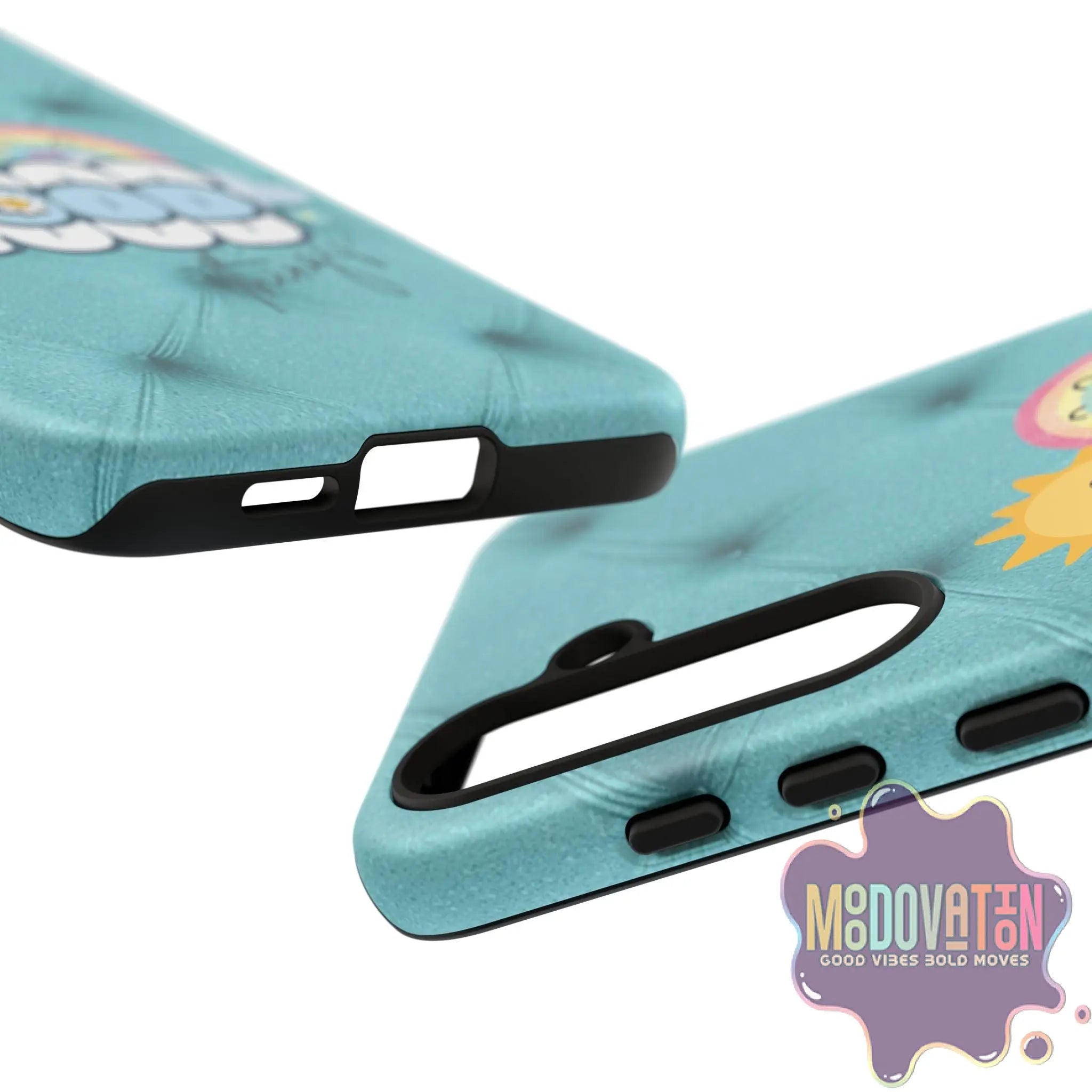 Good Things Phone Case - Teal - MOODOVATION