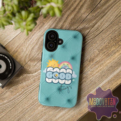 Good Things Phone Case - Teal - MOODOVATION
