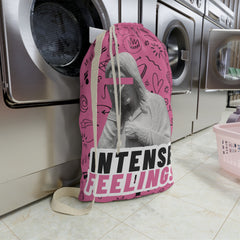 Intense Feelings - Pink Laundry Bag