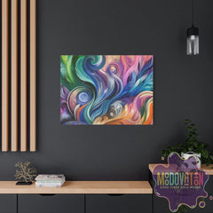 Ethereal Flow Matte Canvas - MOODOVATION