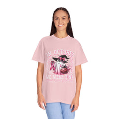In October We Wear Pink – Breast Cancer Awareness Unisex T-Shirt