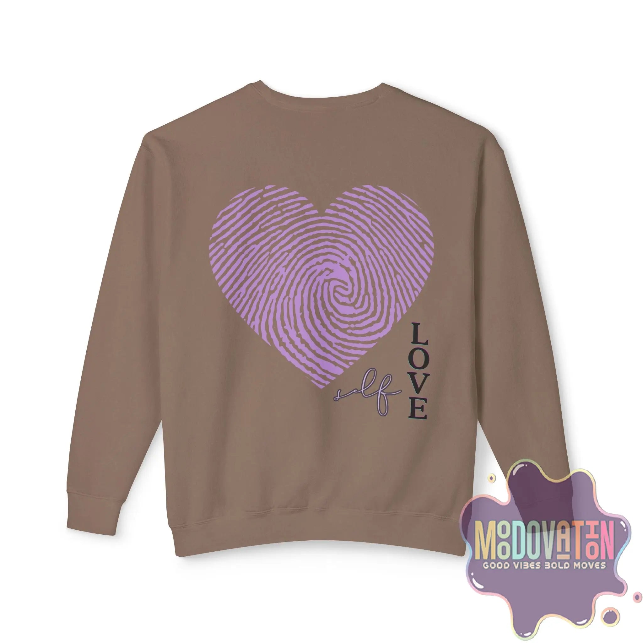 Feeling Is Healing Lightweight Crewneck Sweatshirt - Spring Edition Moodovation