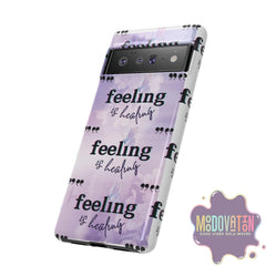 Feeling Is Healing Phone Case - Lilac - MOODOVATION