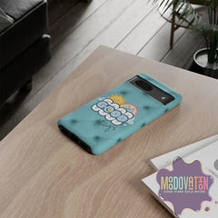 Good Things Phone Case - Teal - MOODOVATION