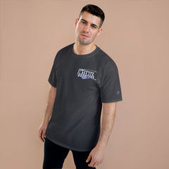 Intense Feelings - Navy Print Unisex Champion T-Shirt
