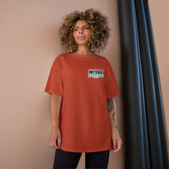 Intense Feelings - Cyan Print Unisex Champion T-Shirt