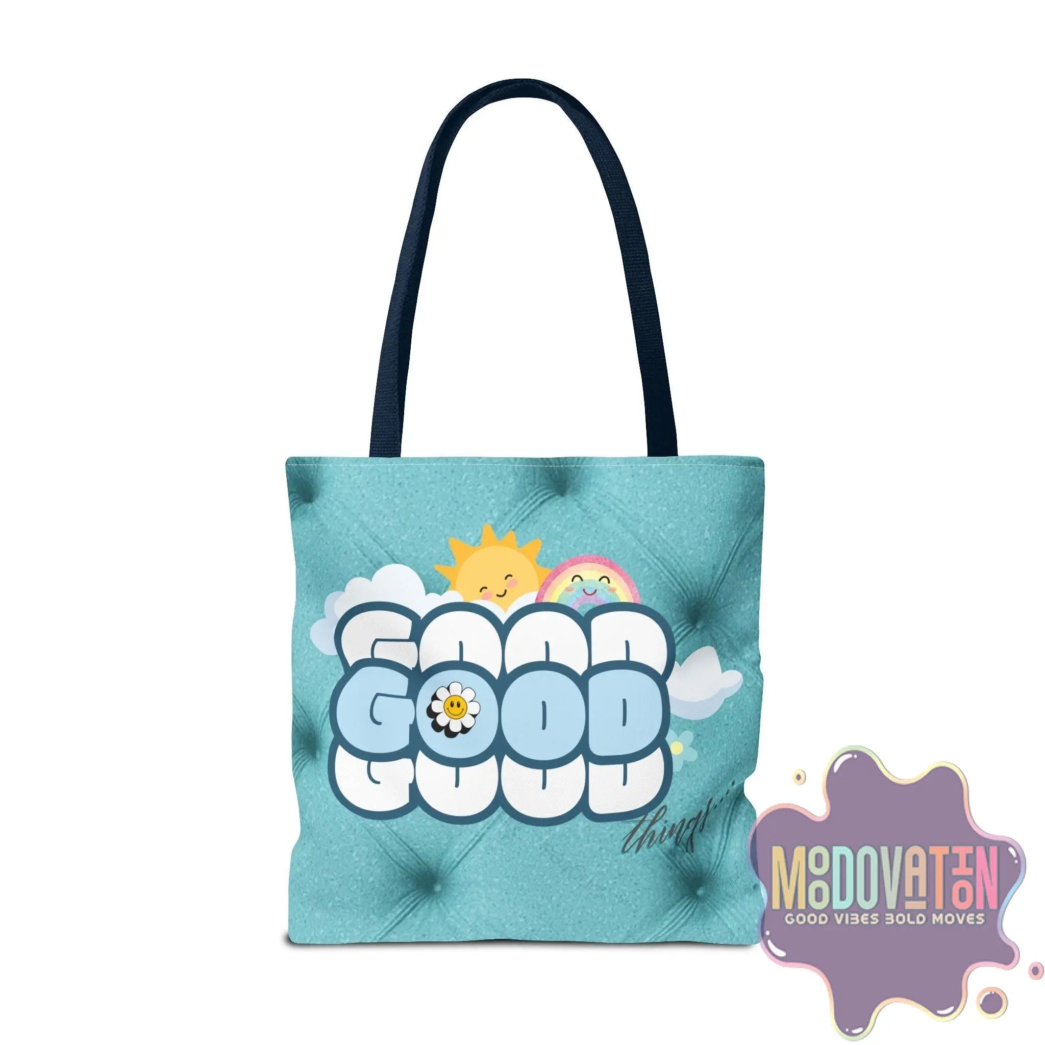 Good Things Tote Bag - Teal - MOODOVATION