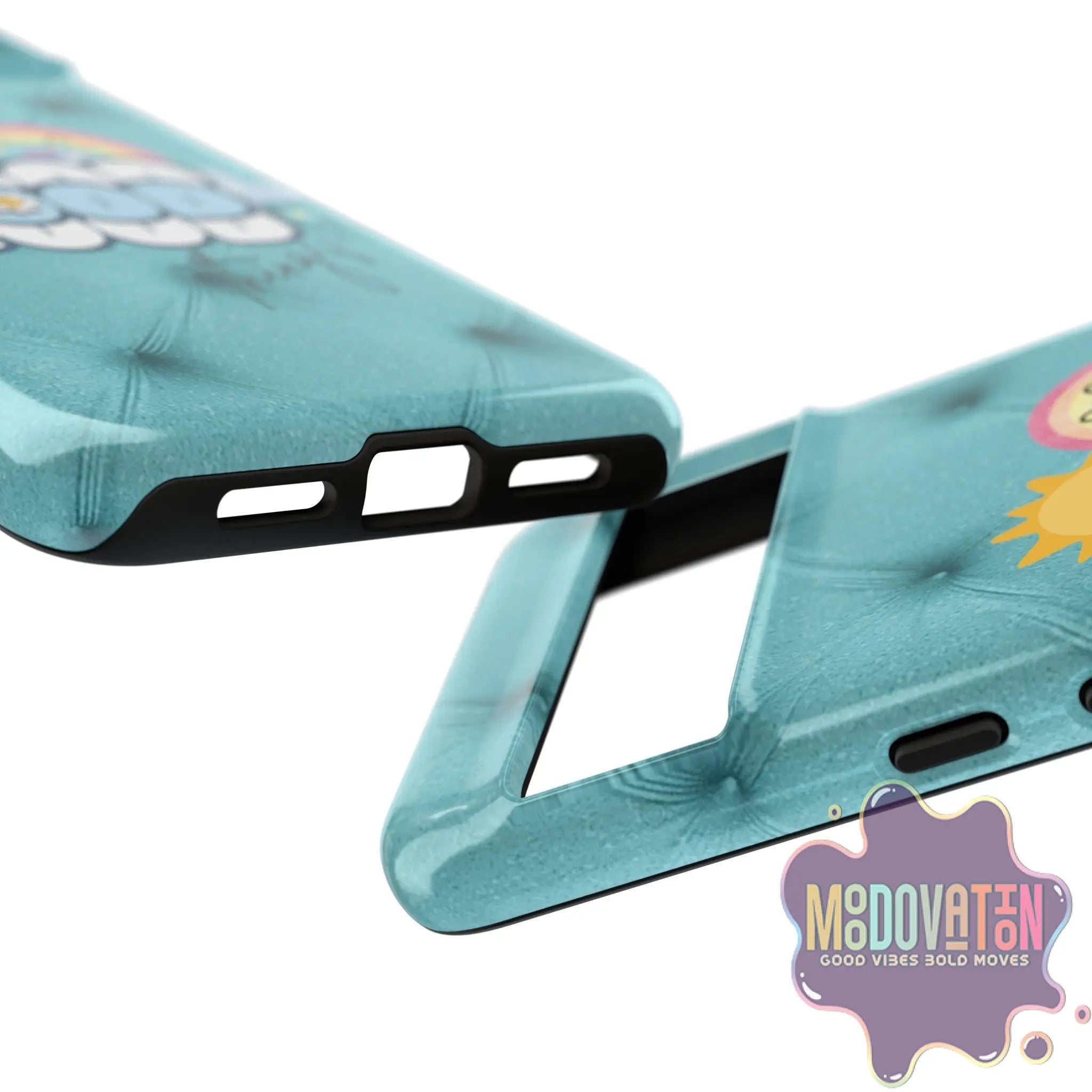 Good Things Phone Case - Teal - MOODOVATION