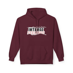 Intense Feelings Unisex Midweight Hoodie - Rose Pink Print