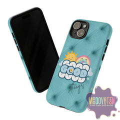 Good Things Phone Case - Teal - MOODOVATION