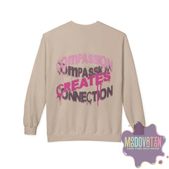 Self-Compassion Unisex Midweight Crewneck Sweatshirt - MOODOVATION