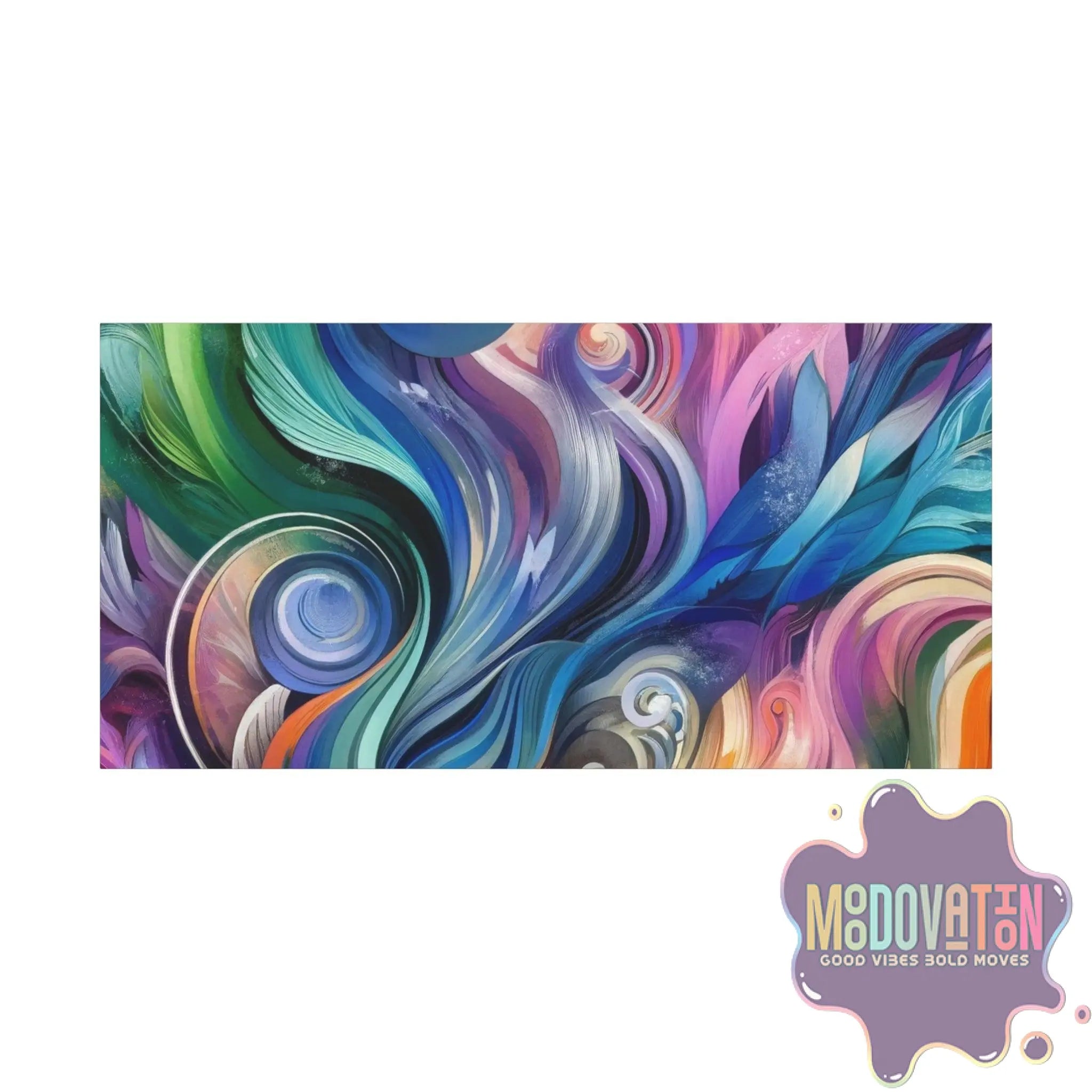 Ethereal Flow Matte Canvas - MOODOVATION