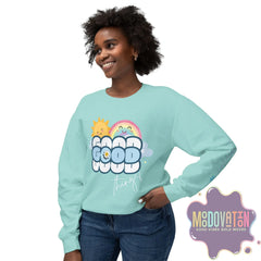 Good Things Unisex Lightweight Crewneck Sweatshirt - Spring Edition Moodovation