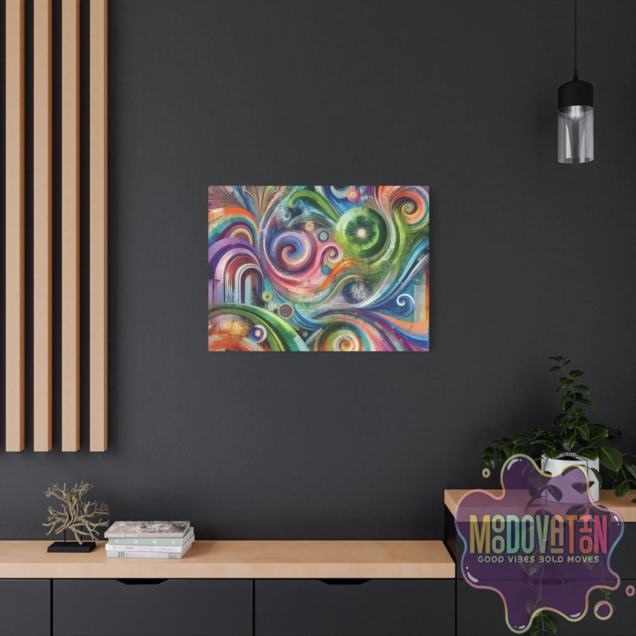 Galactic Radiance Matte Canvas - MOODOVATION