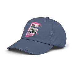 Intense Feelings - Pink Print Vintage Distressed Hat