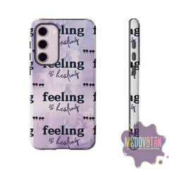 Feeling Is Healing Phone Case - Lilac - MOODOVATION