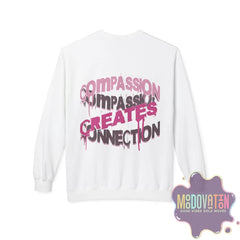 Self-Compassion Unisex Midweight Crewneck Sweatshirt - MOODOVATION