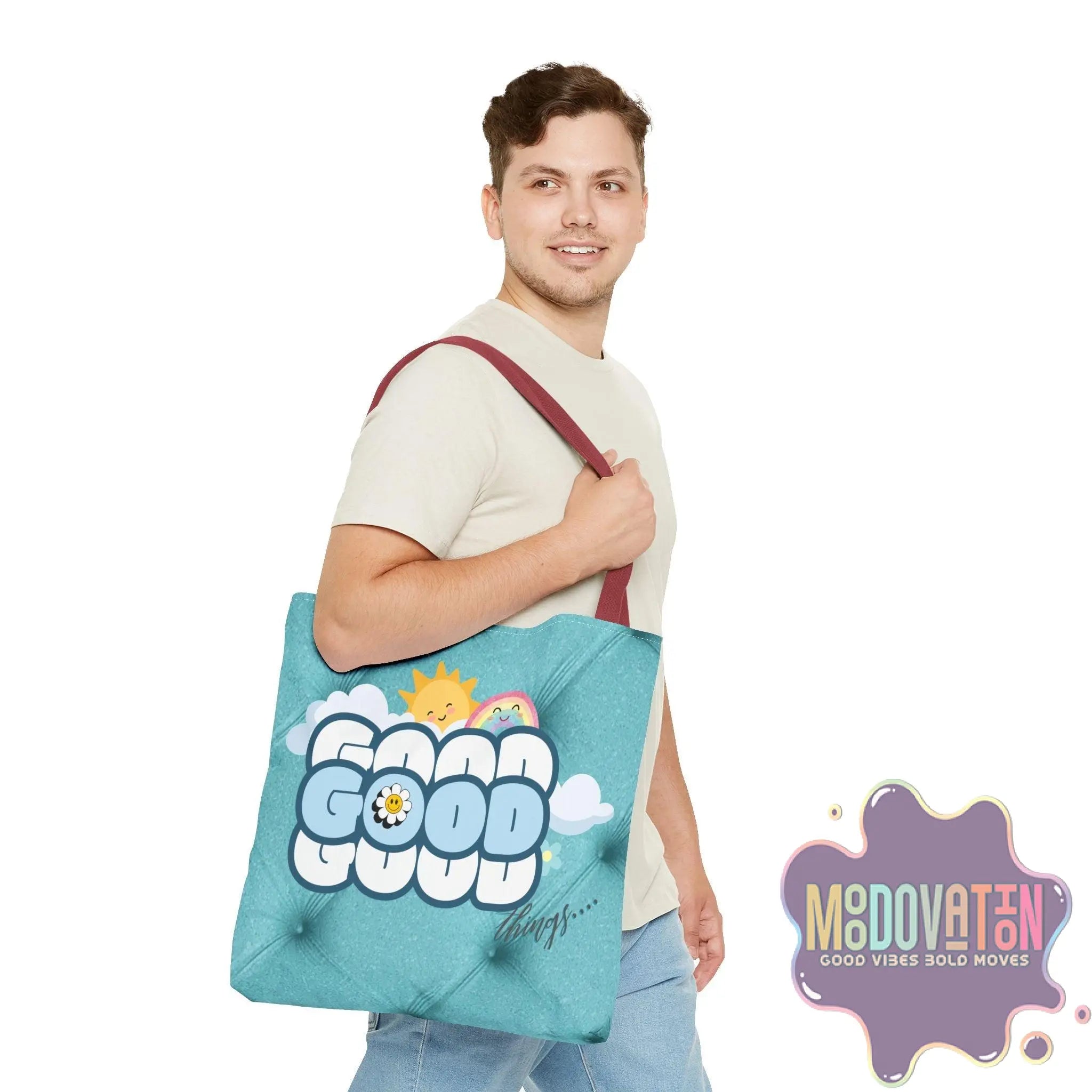 Good Things Tote Bag - Teal - MOODOVATION