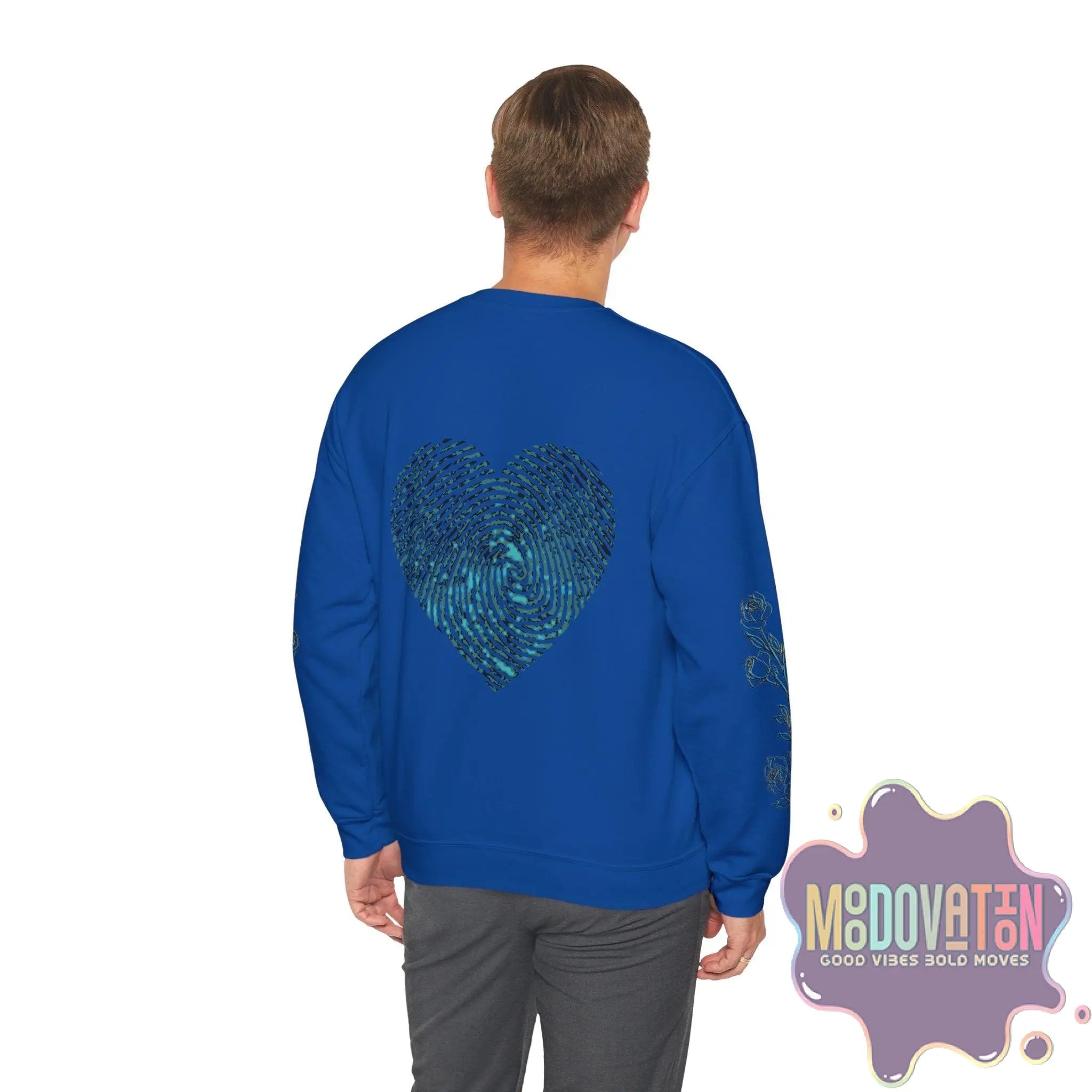 Feeling Is Healing Unisex Heavy Blend Crewneck Sweatshirt - MOODOVATION